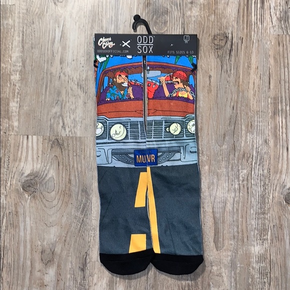 ODD SOX Other - Up in Smoke Cheech & Chong Crew Socks